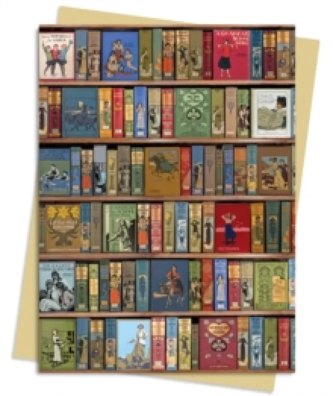 Image of Bodleian Libraries: High Jinks Bookshelves Greeting Card Pack : Pack of 6 Cards