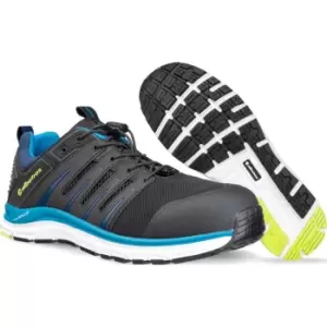 Image of Breeze Impulse Low Trainers Safety Black/Blue Size 43
