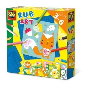 Image of SES CREATIVE Childrens Rub Art Set