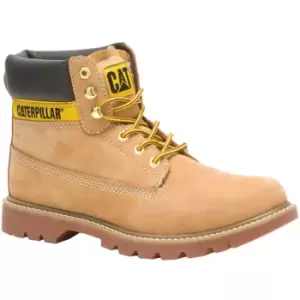 Image of CAT Lifestyle Mens Colorado 2.0 Leather Safety Boots (10 UK) (Light Brown) - Light Brown