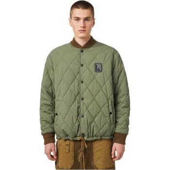 Image of Diesel Reversible Jkt S14 - Check/Green 5FX