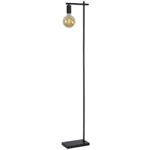 Image of Lucide LEANNE - Floor Lamp - 1xE27 - Black