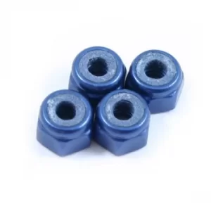Image of Fastrax M3 Blue Locknuts