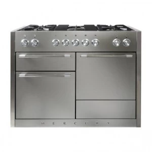 Image of Mercury MCY1200DFSS 91570 120cm Dual Fuel Range Cooker - Stainless Steel