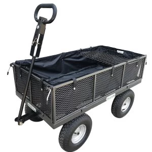 Image of The Handy 400KG (880lb) Garden Trolley with Liner & Tool Tray