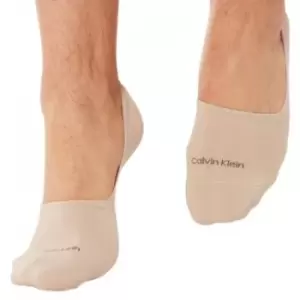 Image of Calvin Klein 2-Pack Luca Invisible Socks - Skin M/L