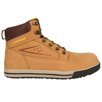 Image of Dunlop Delaware Safety Boots Mens - Honey