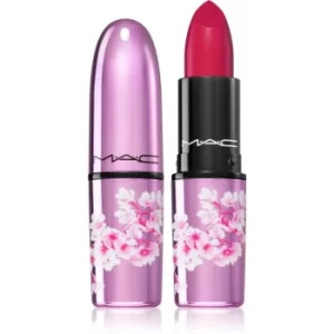 Image of MAC Cosmetics Wild Cherry Love Me Lipstick Satin Lipstick Shade Cheery Cherry 3 g