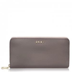 Image of DKNY Large Zip Around Wallet - SoftClay 4F2