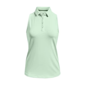 Image of Under Armour Zinger Sleeveless Polo - Blue