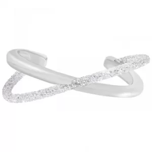 Image of Ladies Swarovski Silver Plated Crystaldust Bracelet