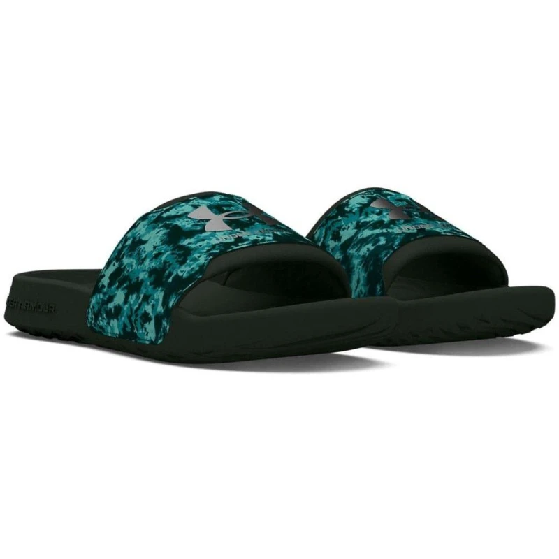Image of Under Armour Ignite Select Graphic Slides - Green Green 9