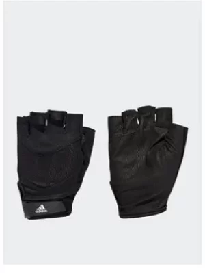 Image of adidas Training Gloves, Black/White Size M Men