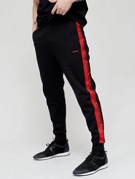 Image of HUGO Darpaccio Large Logo Joggers - Black, Size L, Men