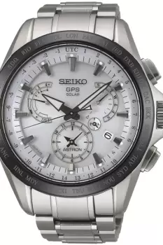 Image of Mens Seiko Astron GPS Titanium Chronograph Watch SSE047J1