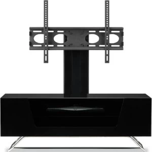 Image of Alphason Chromium 2 1200 + Bracket TV Stand - Black