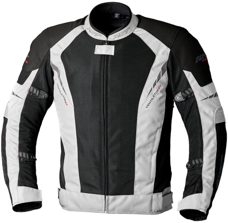 Image of RST Ventilator XT Textile Jacket Silver Black Size 46