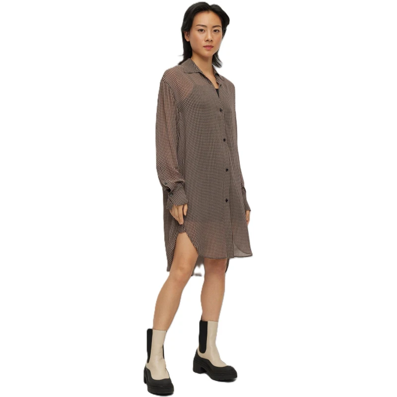 Image of Boss Womens Bareid Long Sleeve Long Blouse Miscellaneous female 6 (XS)