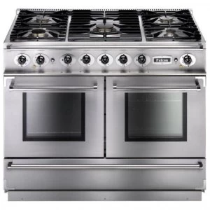 Image of Falcon FCON1092DFSSCM 79510 110cm 1092 Dual Fuel Range Cooker - Stainless St