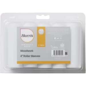 Image of Paint Roller Sleeves, 4", for Painting Woodwork with Gloss (Pk-10)