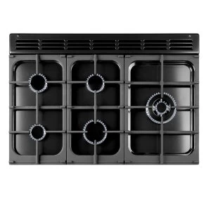 Image of Rangemaster KCH100DFFBL-C Kitchener 100cm Dual Fuel Range Cooker