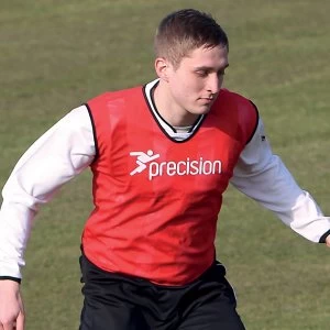 Image of Precision Striped Mesh Training Bib Red - Small 34-36"