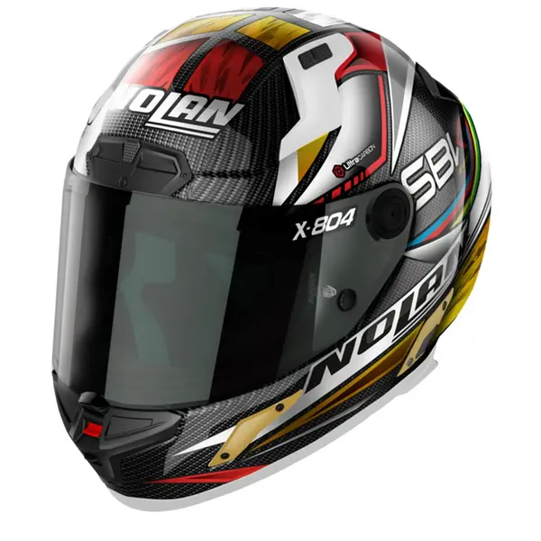 Image of Nolan X-804 RS Ultra Carbon SBK 023 Full Face Helmet Size M