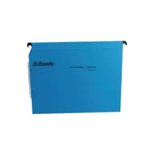 Image of Esselte Orgarex Dual Lateral Suspension File V Base Blue Box 25