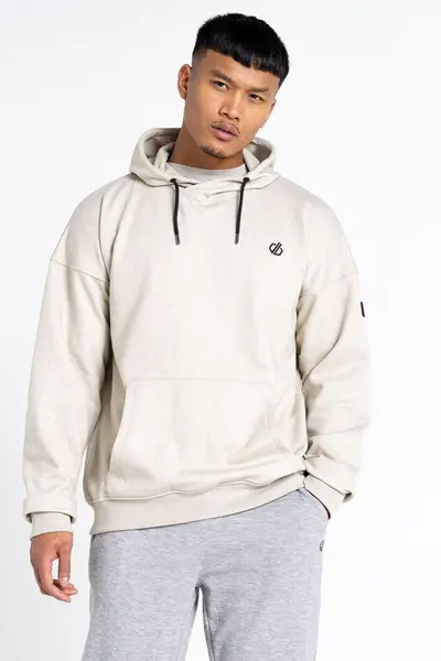 Image of Dare 2b Overhead Cotton-Blend 'Distinctly' Overhead Hoodie Grey