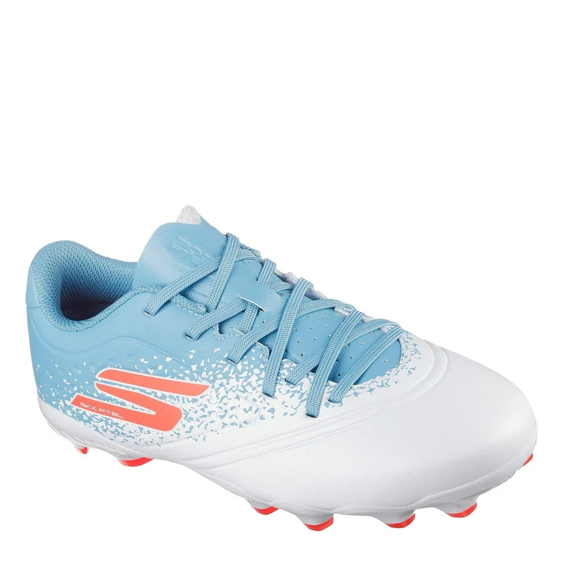 Image of Skechers Razor Juniors Firm Ground Football Boots Firm Ground Football Boots 1 (33.5) White 08434027210