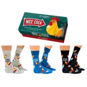 Image of Cockney Spaniel 'Nice Cock' Sock Gift Set