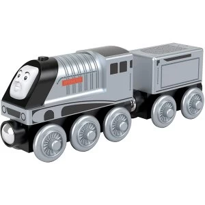 Image of Wooden Spencer Toy Train (Thomas & Friends) Playset