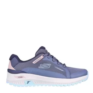Image of Skechers Arch Fit Discover Womens Walking Shoes - Blue
