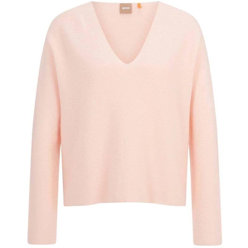 Image of Boss C_Ferona Sweater Pink female 8