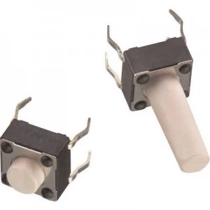 Image of Wuerth Elektronik WS TSS 430156043726 Pushbutton 12 Vdc 0.05 A 1 x OffOn momentary