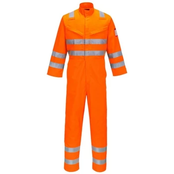 Image of Portwest AF91ORRL - sz L Araflame Hi-Vis Multi Coverall - Orange