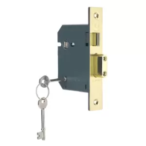 Image of Yale 5 Lever Sashlock 3.00 Brass