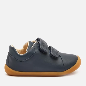 Image of Clarks Roamer Craft Toddler Everyday Shoes - Navy Leather - UK 5 Toddler