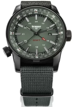 Image of Traser H3 Watch P68 Pathfinder GMT Green