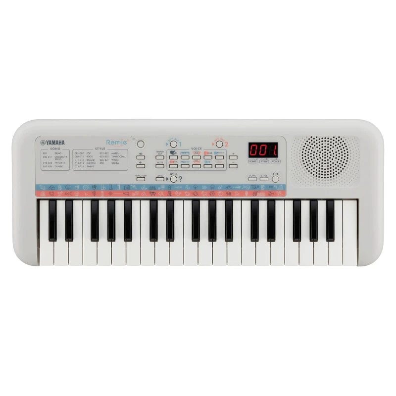 Image of Yamaha PSS-E30 Mini Key Portable Keyboard White unisex 37-Key