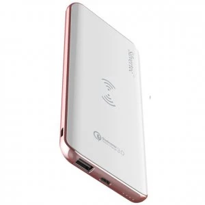 Image of Silvertec Qualcomm Quick Charge 3.0 Wireless PowerBank - White