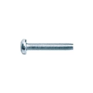 Image of M6 X 25 Pozi Pan Thread Forming Screws BZP- you get 10