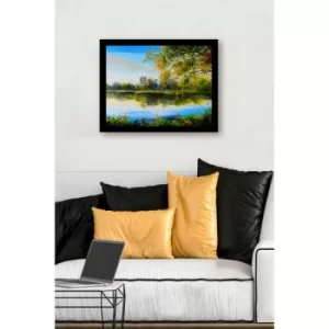 Image of SC0601 Multicolor Decorative Framed MDF Painting