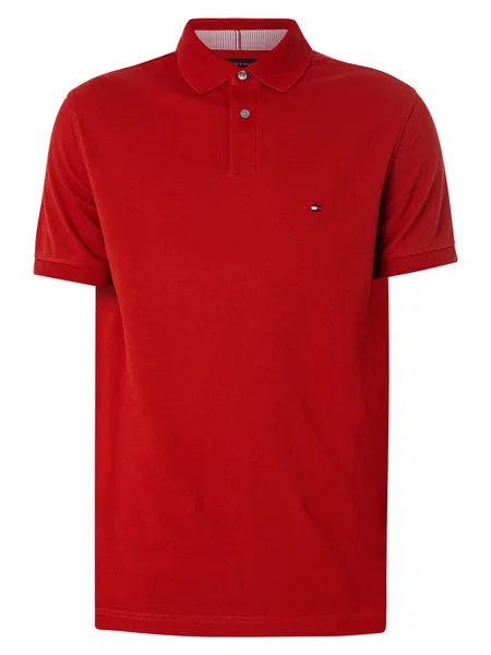Image of Tommy Hilfiger 1985 Regular Polo Shirt Dark Magma XL