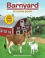Image of barnyard sticker book includes 250 stickers and 4 scenes