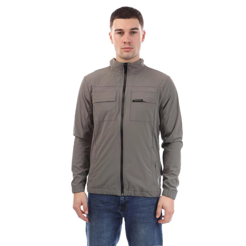 Image of Duck and Cover Chamata Jacket Green male S