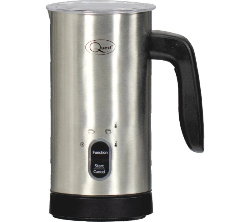Image of QUEST 34179 Electric Milk Frother - Silver/Grey 5025301341794