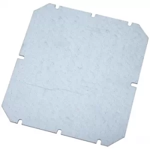 Image of Fibox MP2016 Metal Mounting Plate 155 x 140mm
