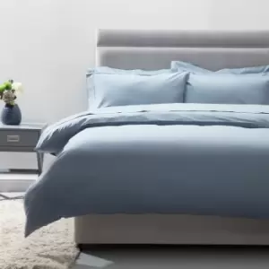 Image of 200 Thread Count 100% Egyptian Cotton Duvet Cover, Storm, Single - Belledorm