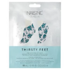 Image of nails inc. Thirsty Hands Super Hydrating Foot Mask 14ml